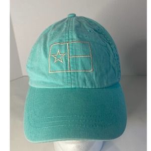 TEXAS FLAG Hat Green ADAMS Adjustable